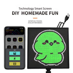 P64L Car LED Sign App Programmable Rear Windshield Scrolling Message LED Matrix Panel DIY Text Pattern Expression Screen