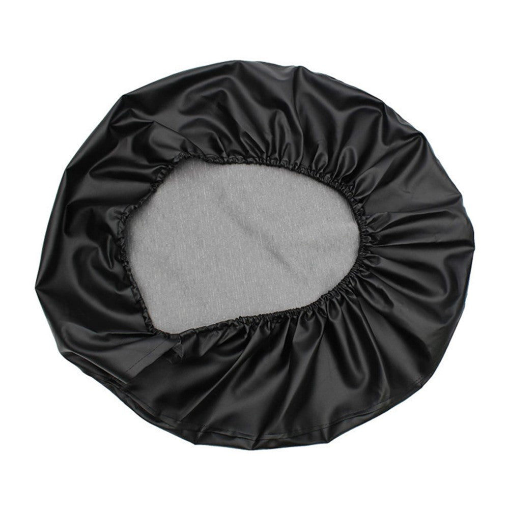 KG0167 12-inch SUV Truck Wheel Cover Protector Litchi Texture Leather Car Tire Cover for 20-22 Inch Tire