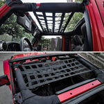 KG0091 Car Roof Cargo Net SUV Cargo Storage Mesh Hammock Automotive Accessory