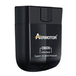 AERMOTOR ELM327 V1.5 OBD 2 Scanner Bluetooth-compatible 4.0 Car OBD2 Reader Check Engine Scan Tool (Chip: PIC18F25K80)