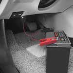 AERMOTOR Batteri Alligatorklemmer Bil Nødstrømsafbryder med OBD2-stik ECU-hukommelse
