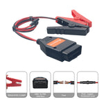 AERMOTOR Batteri Alligatorklemmer Bil Nødstrømsafbryder med OBD2-stik ECU-hukommelse