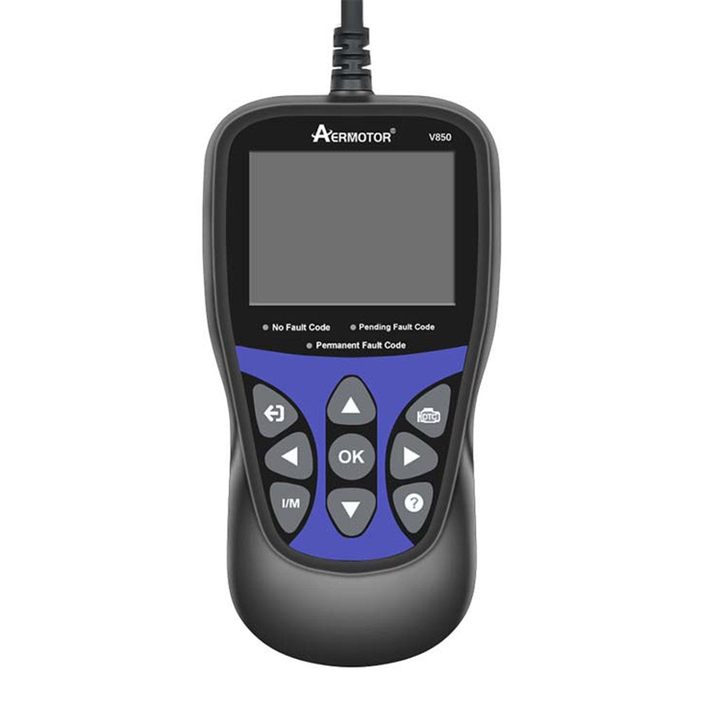 AERMOTOR V850 Car Diagnostic Scanner OBD2 Engine Check Automotive Code Reader