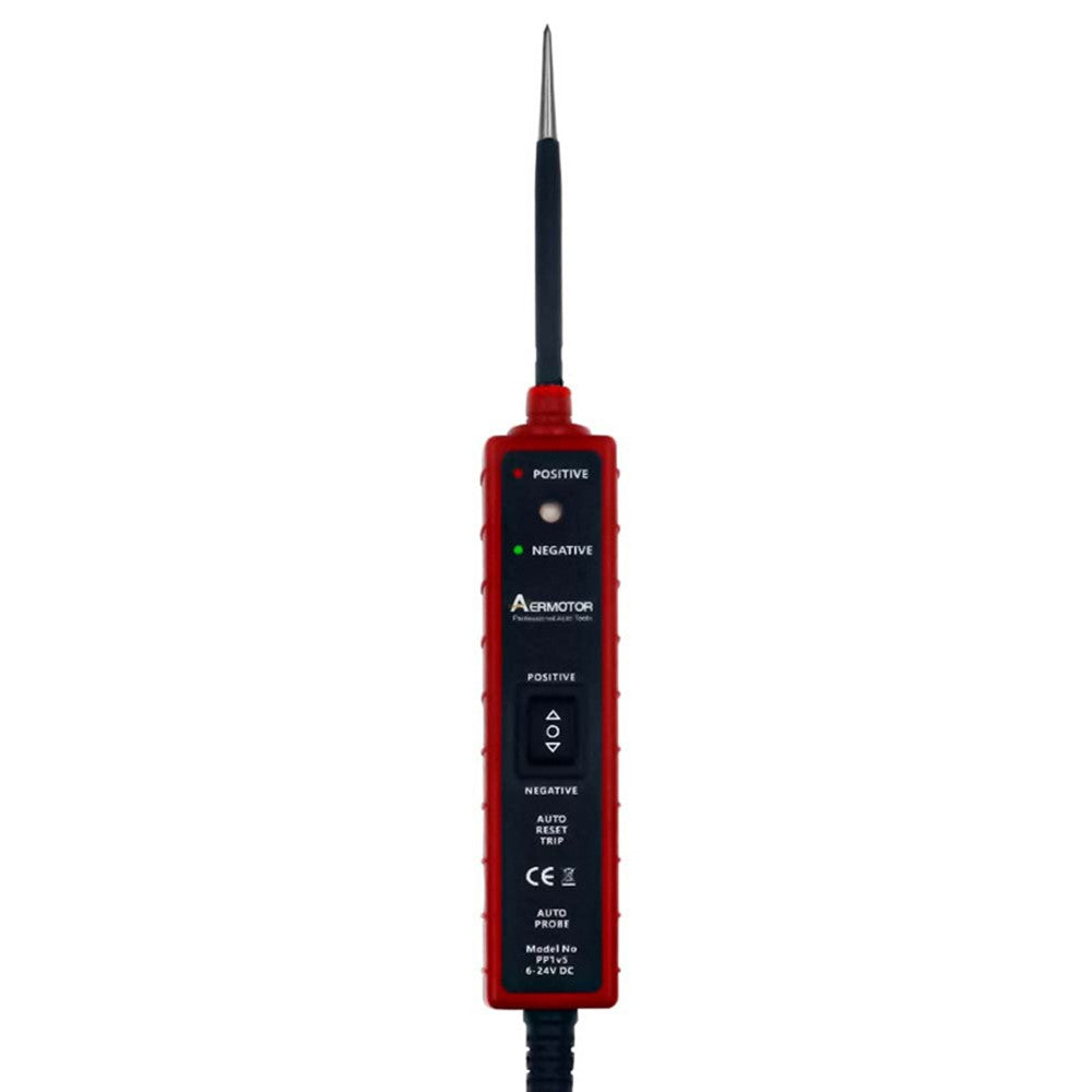AERMOTOR EM285 Automotive Electric Circuit Tester Car Electrical System Tester 6-24V DC Drive Test Pen
