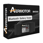 AERMOTOR BM300 Car Battery Tester Wireless Bluetooth-compatible 12V Car Battery Testing Charging Cranking Analyzer for Android iOS