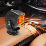 9769 12V Car Heater Lightweight Defrost and Defog Car Warmer Cigarette Lighter Vehicle Heating Device