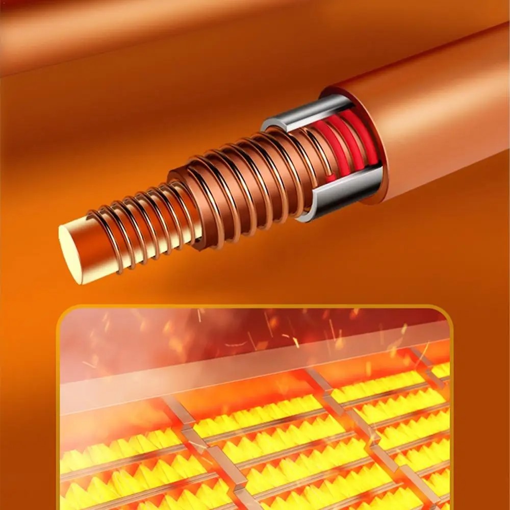 9769 12V Car Heater Lightweight Defrost and Defog Car Warmer Cigarette Lighter Vehicle Heating Device
