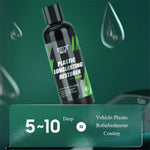 HGKJ AUTO-S24 100ml långvarig plaståterställare bilfordonsdetaljer renoveringsvätska