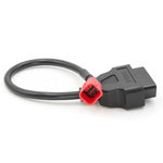 AERMOTOR OBD Adapter Cable 16Pin to 6Pin Diagnosis Detector Cord for Honda Motorcycle 6Pin
