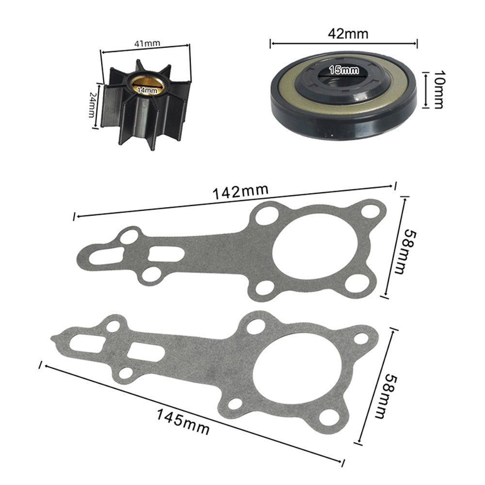 A8536 Bilvandpumpe-impeller reparationssæt til Honda påhængsmotorer, OE: 06192-881-C00