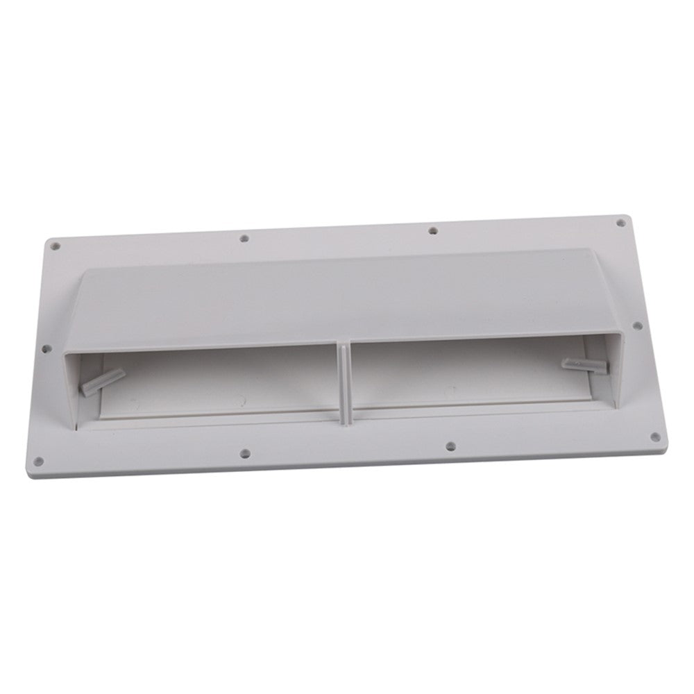 A8664 PP RV Range Motorhome Trailer Hood Exhaust Vent Cover Enhance Airflow (Includes 10Pcs Screws)