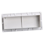 A8664 PP RV Range Motorhome Trailer Hood Exhaust Vent Cover Enhance Airflow (Includes 10Pcs Screws)