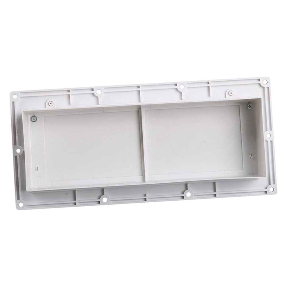 A8664 PP RV Range Motorhome Trailer Hood Exhaust Vent Cover Enhance Airflow (Includes 10Pcs Screws)