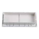 A8664 PP RV Range Motorhome Trailer Hood Exhaust Vent Cover Enhance Airflow (Includes 10Pcs Screws)