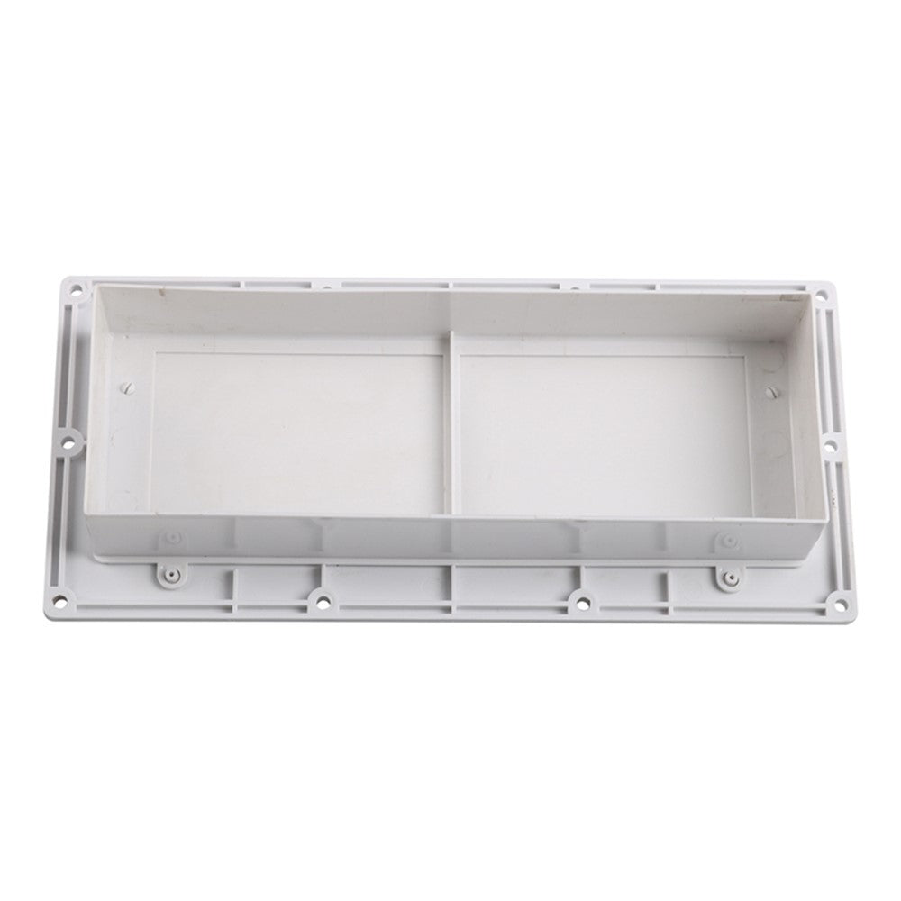 A8664 PP RV Range Motorhome Trailer Hood Exhaust Vent Cover Enhance Airflow (Includes 10Pcs Screws)