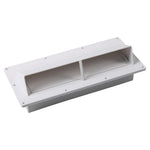 A8664 PP RV Range Motorhome Trailer Hood Exhaust Vent Cover Enhance Airflow (Includes 10Pcs Screws)
