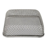 A8668 4.5x4.5 Inch RV Water Heater Vent Screen Stainless Steel Mesh Cover Flying Insect Screen with Installation Tool