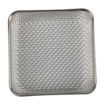 A8668 4.5x4.5 Inch RV Water Heater Vent Screen Stainless Steel Mesh Cover Flying Insect Screen with Installation Tool