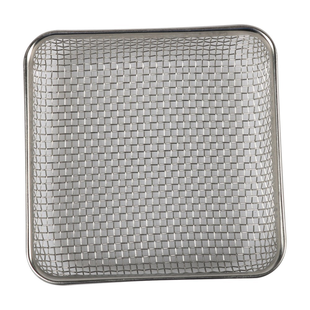 A8668 4.5x4.5 Inch RV Water Heater Vent Screen Stainless Steel Mesh Cover Flying Insect Screen with Installation Tool