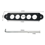 A8681 Aluminum Alloy Car Battery Holder Bracket Vehicles Trucks Battery Mount Bracket (Hook Length 250)