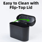 BY-1079 Push Lid Design Car Trash Can Vehicle Door Seat Back Hanging ABS Trash Bin