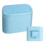 BY-1079 Push Lid Design Car Trash Can Vehicle Door Seat Back Hanging ABS Trash Bin