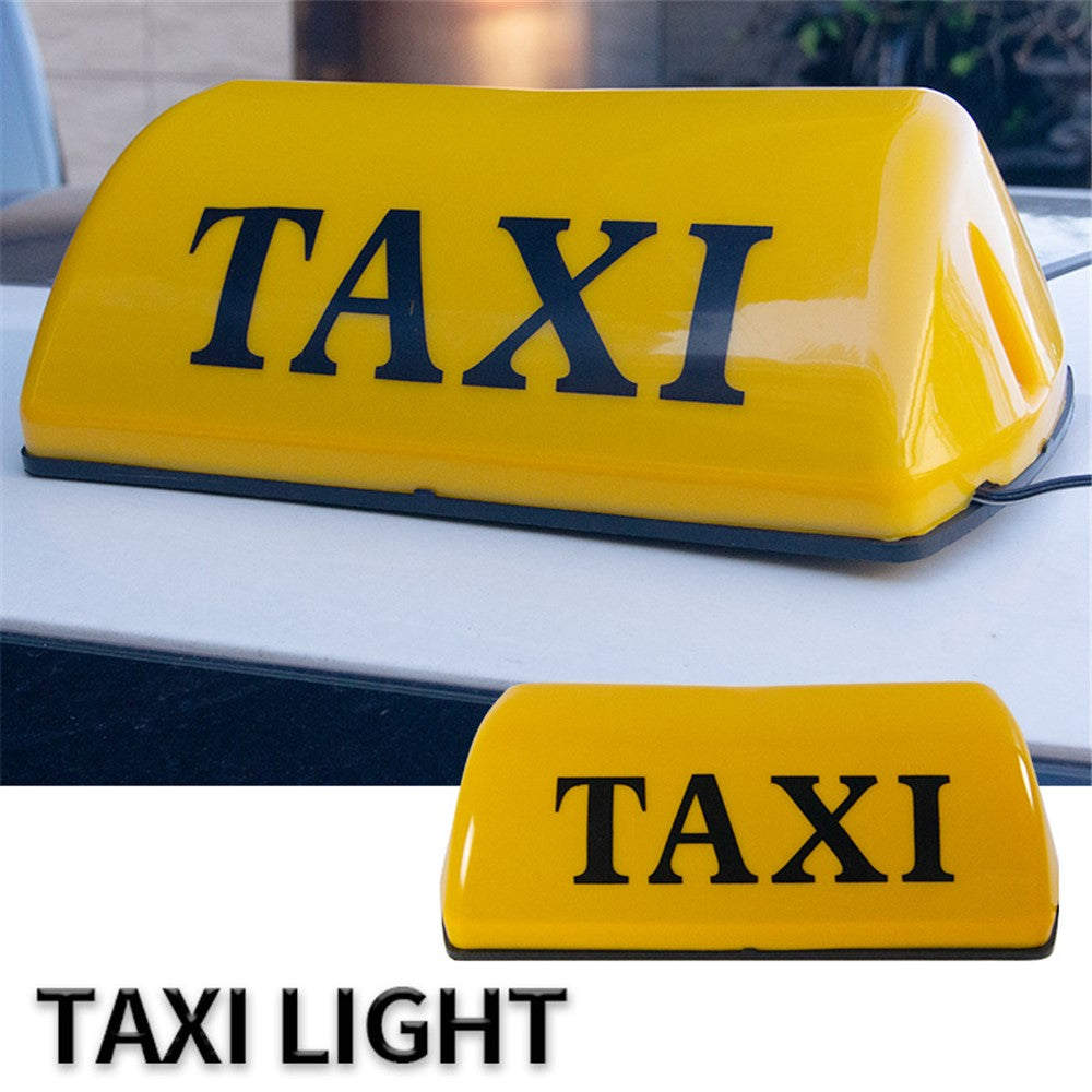 CARFU AC-777A 12V universell magnetisk taxitakbelysning PP taxi LED-lampa