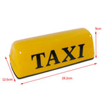 CARFU AC-777A 12V universell magnetisk taxitakbelysning PP taxi LED-lampa
