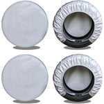 4PCS SUV 83-89CMx34CM Wheel Dust Cover Oxford Cloth Car Tire Sleeve Bag