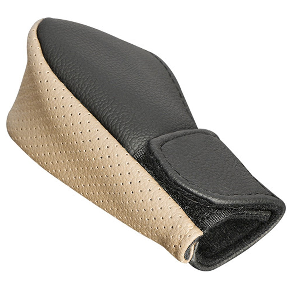 Universal Car Gear Shift Knob Cover Anti-slip PU Leather Protective Cover