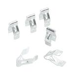 A8247 50Pcs 6# Carbon Steel Car Interior Trim Clips Moulding Fastener, with Plastic Box