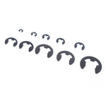 160Pcs 2mm-25mm Retaining Rings Car Truck Assorted E-Clip Snap Rings Kit