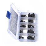 160Pcs 2mm-25mm Retaining Rings Car Truck Assorted E-Clip Snap Rings Kit