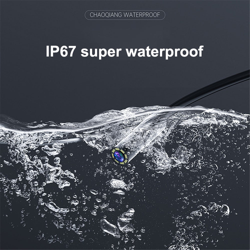 P200 10M Hard Wire 8mm Lens 4.3-inch Car Inspection Camera Industrial Endoscope