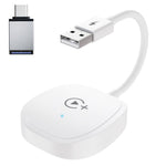 020-7+ Wireless Video / Car Play Adapter Car System Wired to Wireless Car Player Supports YouTube / Netflix / TikTok