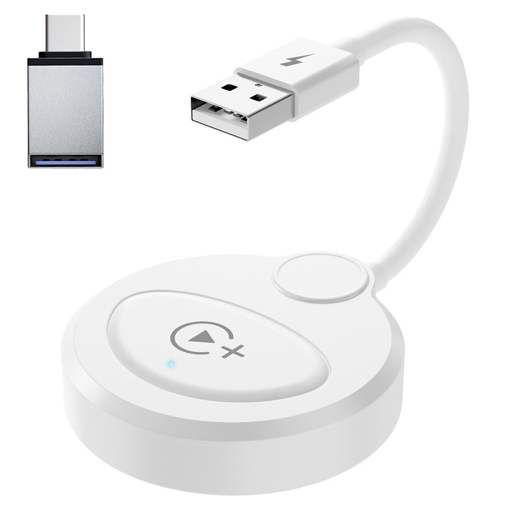 020-6+ Wireless CarPlay Adapter Convert Wired to Wireless Carplay Dongle Support YouTube / Netflix / TikTok