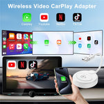 020-6+ Wireless CarPlay Adapter Convert Wired to Wireless Carplay Dongle Support YouTube / Netflix / TikTok