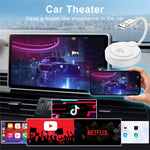 020-6+ Wireless CarPlay Adapter Convert Wired to Wireless Carplay Dongle Support YouTube / Netflix / TikTok