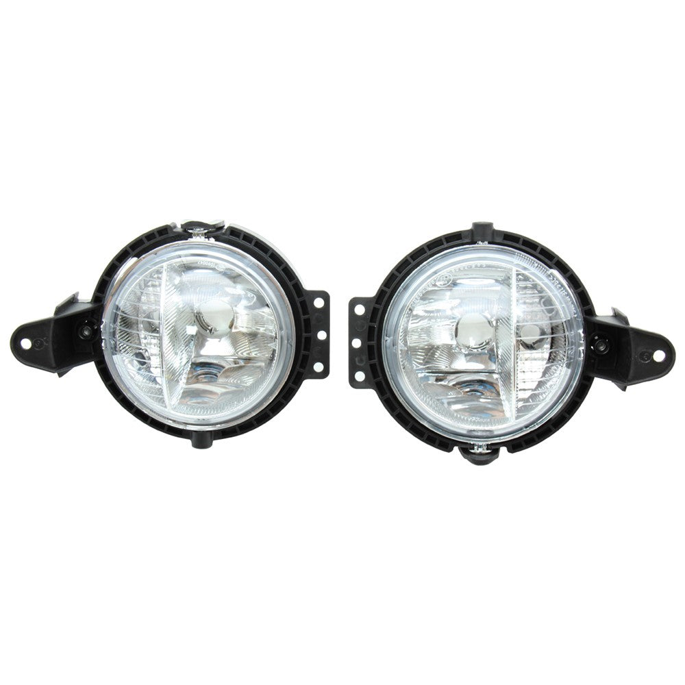 WINAUTO 1 Pairs For MINI R55 R56 R57 R58 R59 2006-2014 Car Frog Light Frame Cover (Without Light Bulb)