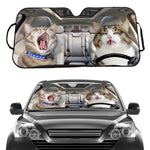 70x145cm Car Front Windshield Sunshade Cover UV Protection Heat Insulation Sun Shade