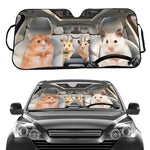 70x145cm Car Front Windshield Sunshade Cover UV Protection Heat Insulation Sun Shade
