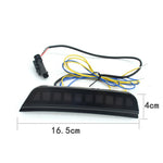 For Grand Cherokee 2021-2024 1 Pair Car Side Marker Bumper Light Three Color Running Turn Signal Lamp