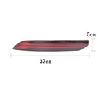 Til Grand Cherokee 2021-2024 1 par bilbagkofangerlys LED DRL blinklys bremselys