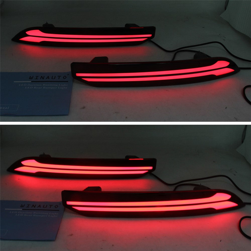 Til Grand Cherokee 2021-2024 1 par bilbagkofangerlys LED DRL blinklys bremselys