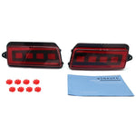 Til Grand Cherokee 2005-2010 1 par bilbagkofangerlys Rød LED DRL Blinklys Bremselampe