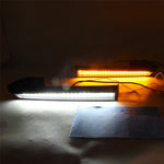 For Toyota Tacoma 2012-2015 1 Pair Car Headlight Lower Trim Light LED DRL Light Turn Signal Lamp