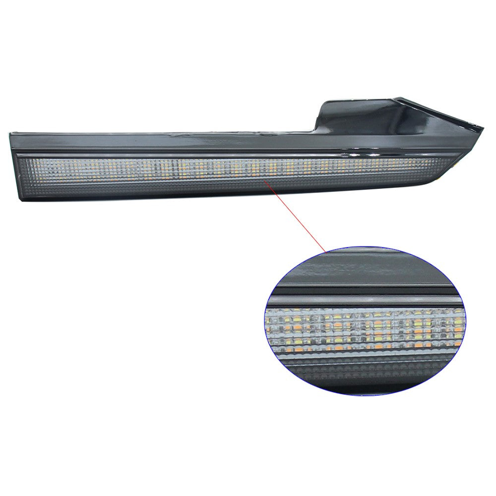 For Toyota Tacoma 2012-2015 1 Pair Car Headlight Lower Trim Light LED DRL Light Turn Signal Lamp