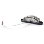 A4136 Bakljussats med 10 LED-lampor för 12V lastbil, släpvagn, fordon Vattentät blinkerssats med reflekterande plattor / positionsljus / registreringsskyltsbelysning