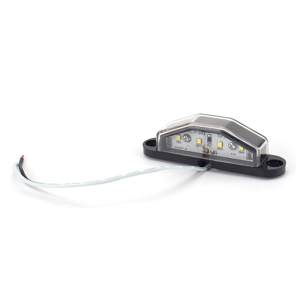 A4134 Vattentät bakljussats med 10 LED-lampor för 12V lastbil, släpvagn och fordon, blinkers med 8 m 5-ledarkabel / buntband / registreringsskyltsbelysning
