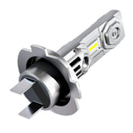 HAIZG 2Pcs H7 Car LED Head Lamp Bulbs 10000LM 50W Aviation Grade Aluminum LED Headlight